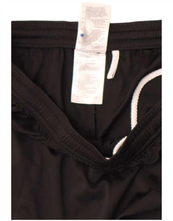 Pantaloncini sportivi Adidas Climalite da uomo, poliestere color block medio nero