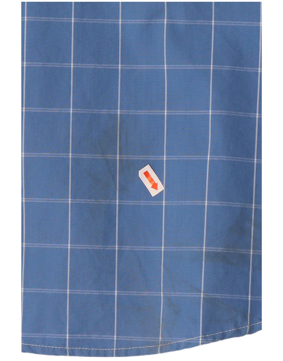 Camicia da uomo Superdry in cotone a quadri piccoli blu