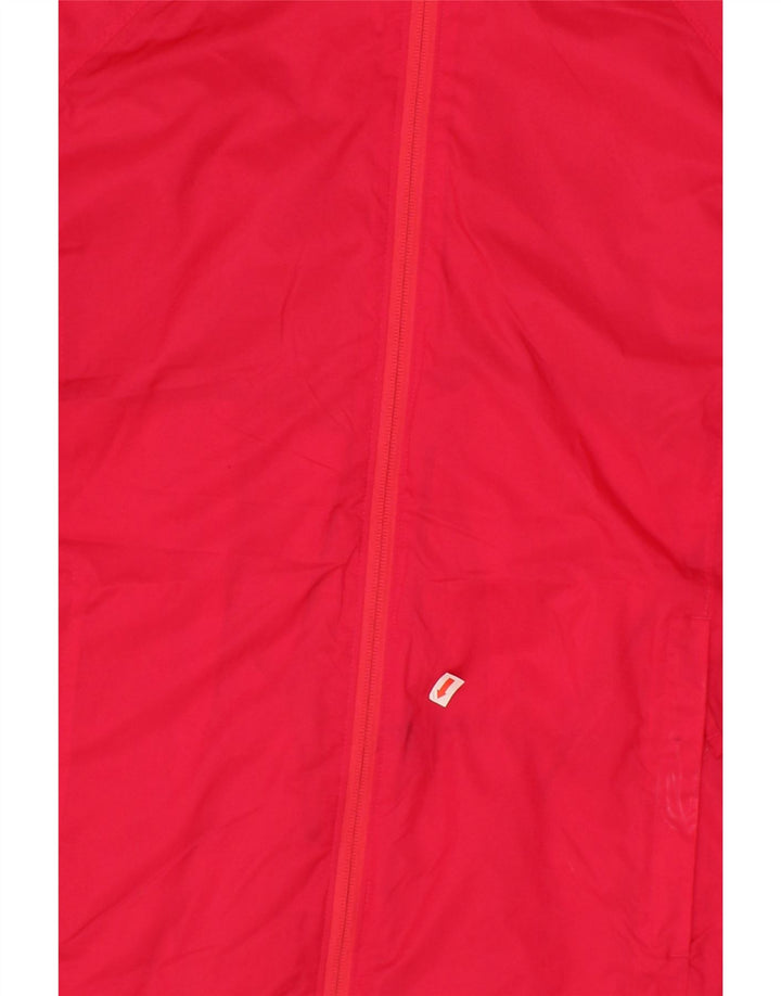 L.L.BEAN Womens Hooded Rain Jacket UK 14 Medium Red Nylon Vintage L.L.Bean and Second-Hand L.L.Bean from Messina Hembry 