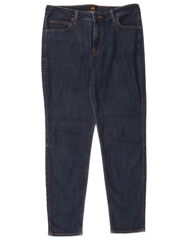 Jeans Lee Scarlett alti skinny da donna W32 L31 Lyocell blu