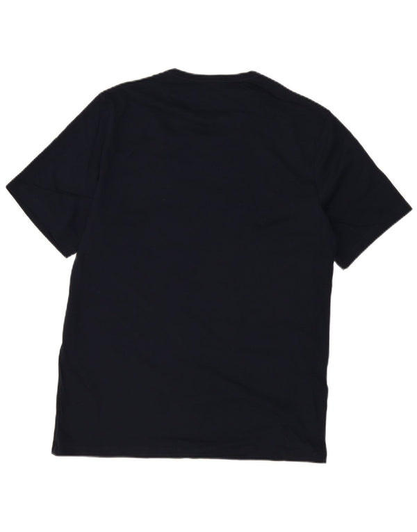 T-shirt da uomo Hugo Boss Top XL in cotone blu navy