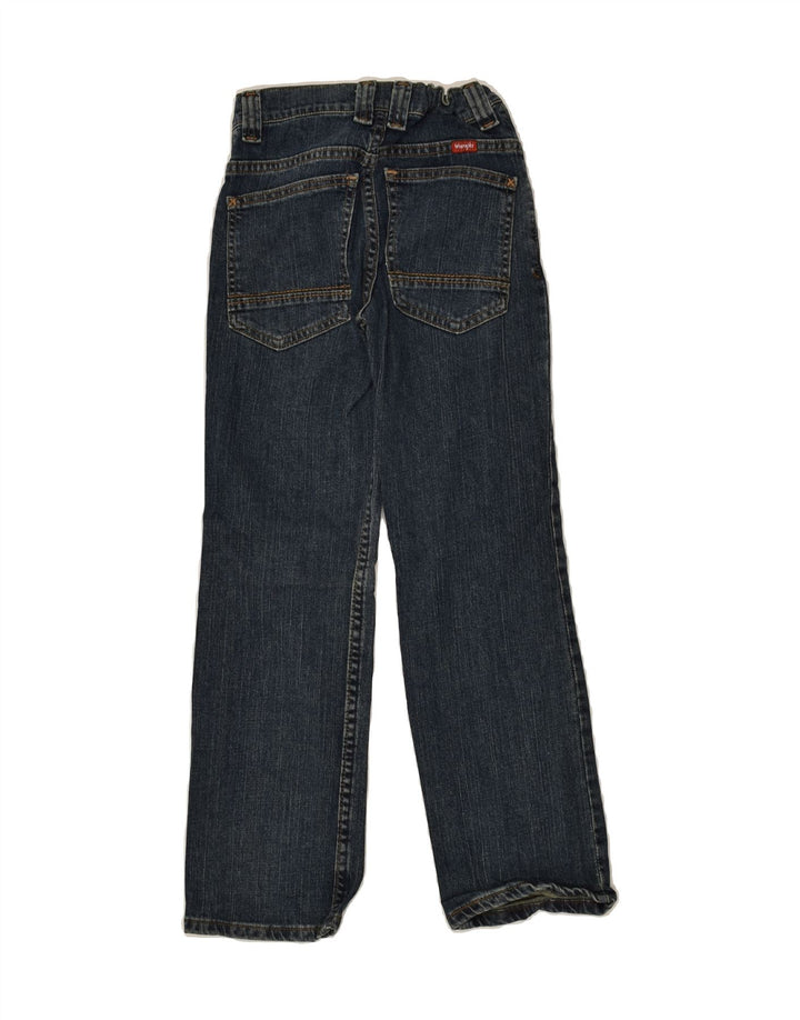 WRANGLER Boys Straight Jeans 9-10 Years W24 L24  Blue Cotton | Vintage Wrangler | Thrift | Second-Hand Wrangler | Used Clothing | Messina Hembry 