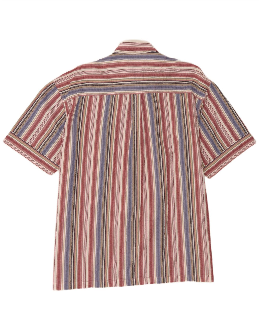 Camicia a maniche corte da uomo Lerros 2XL Cotone a righe multicolore