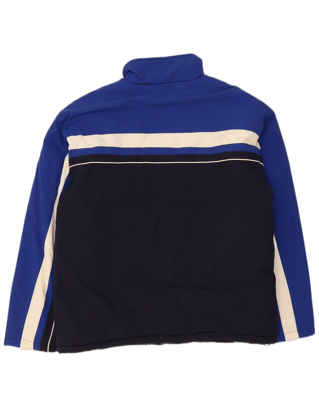 Giacca a vento da uomo Fila UK 40 Large blu navy color block in poliammide