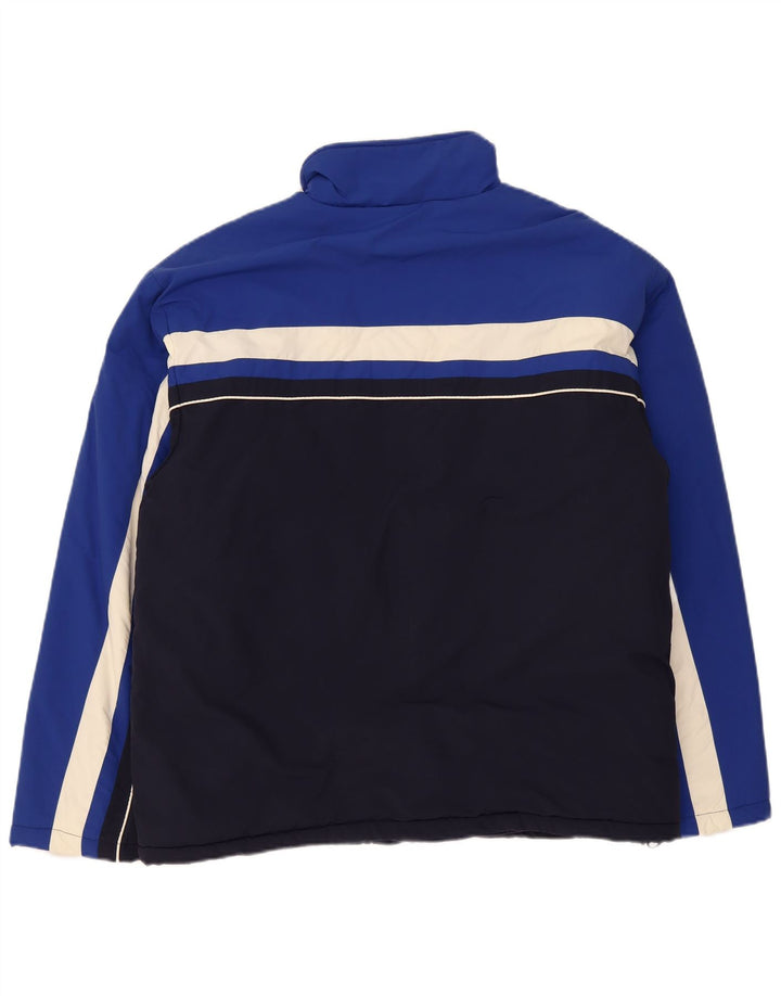 Giacca a vento da uomo Fila UK 40 Large blu navy color block in poliammide