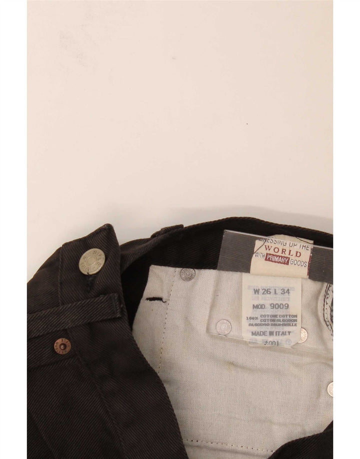 Jeans dritti da donna Rifle W26 L34 cotone nero