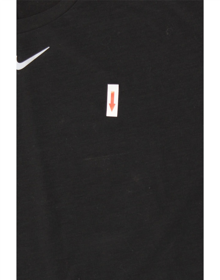 T-shirt da donna Nike Top UK 12 media nera