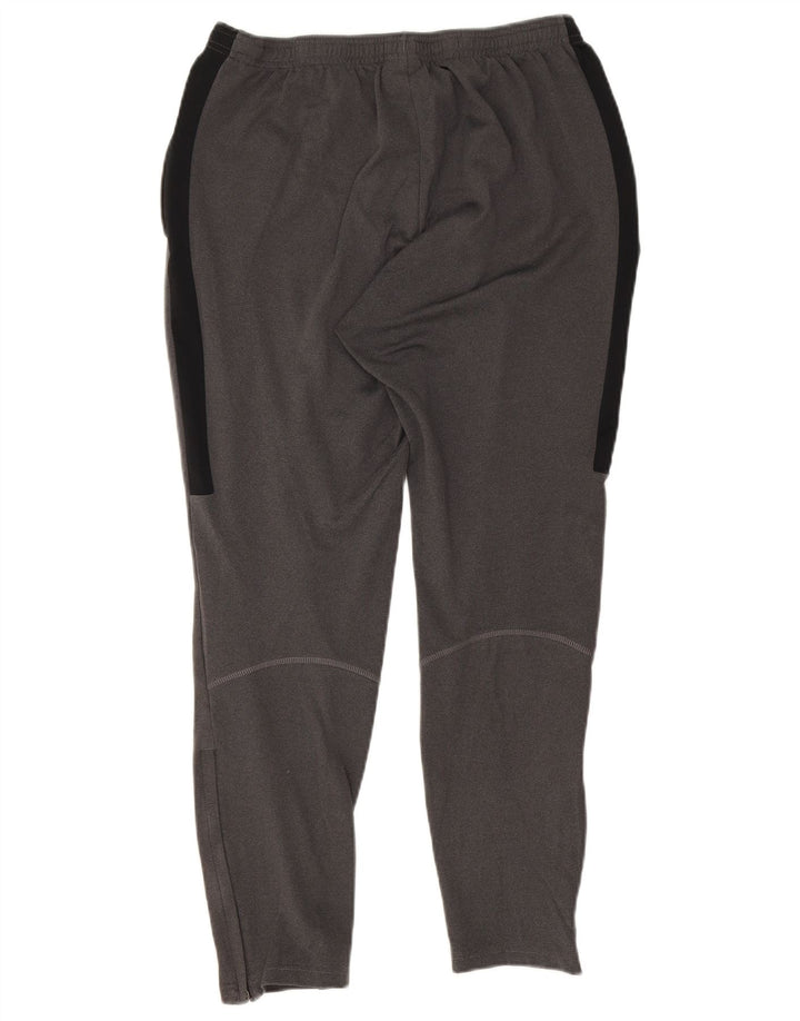 Pantaloni da tuta Nike Dri Fit da uomo piccoli in poliestere grigio