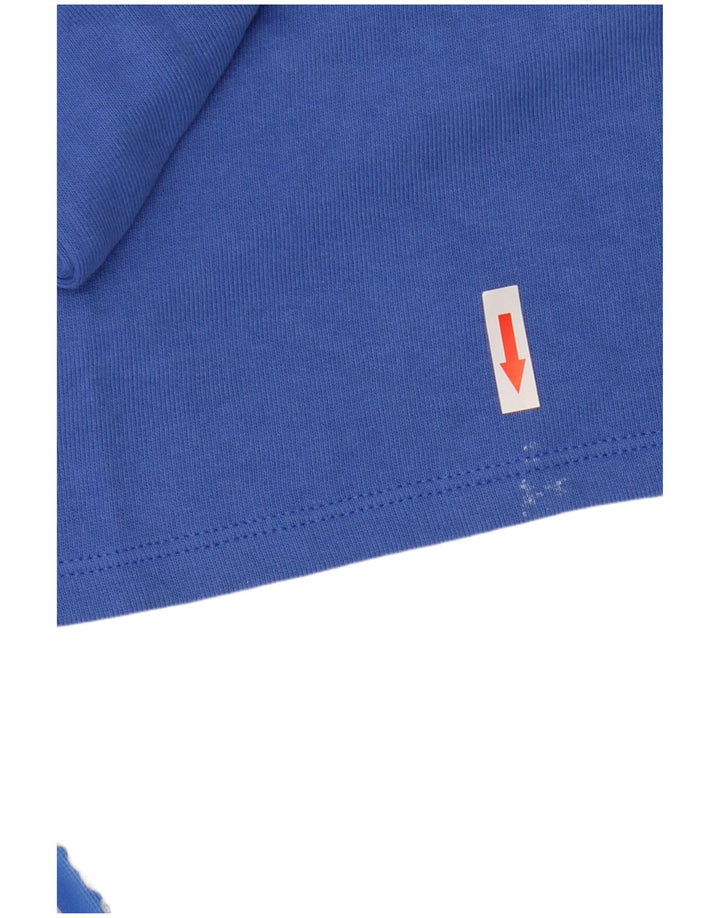 Felpa oversize con grafica Tezenis da donna Kappa, maglione UK 14, blu medio