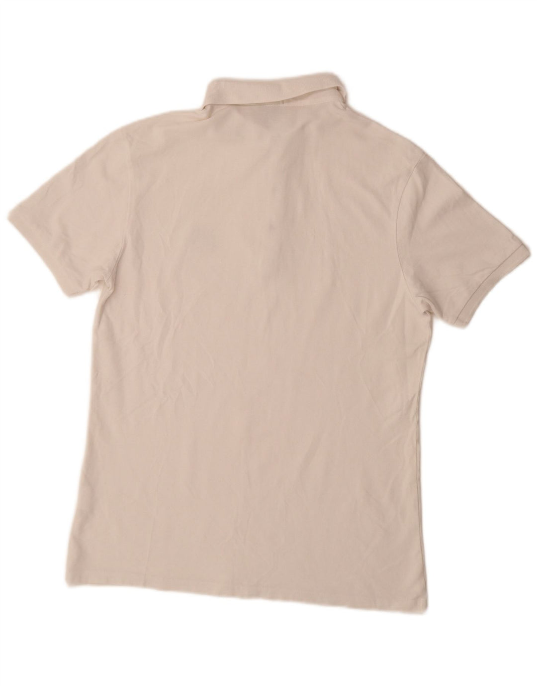 Polo HUGO BOSS da uomo slim fit grande in cotone bianco