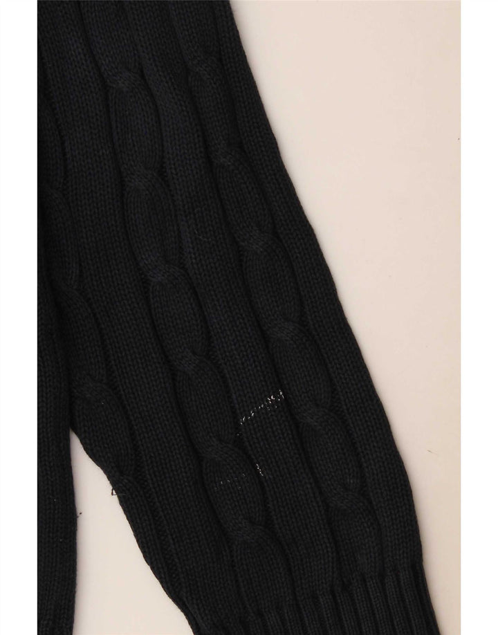 Maglione maglione girocollo da uomo Marks & Spencer blu Harbour piccolo blu scuro