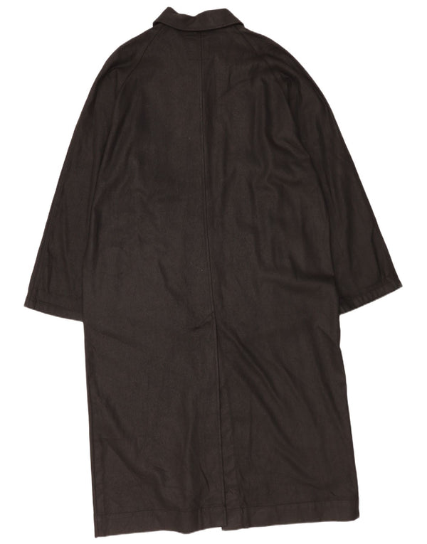 Soprabito oversize da donna Zara UK 14 cotone nero medio