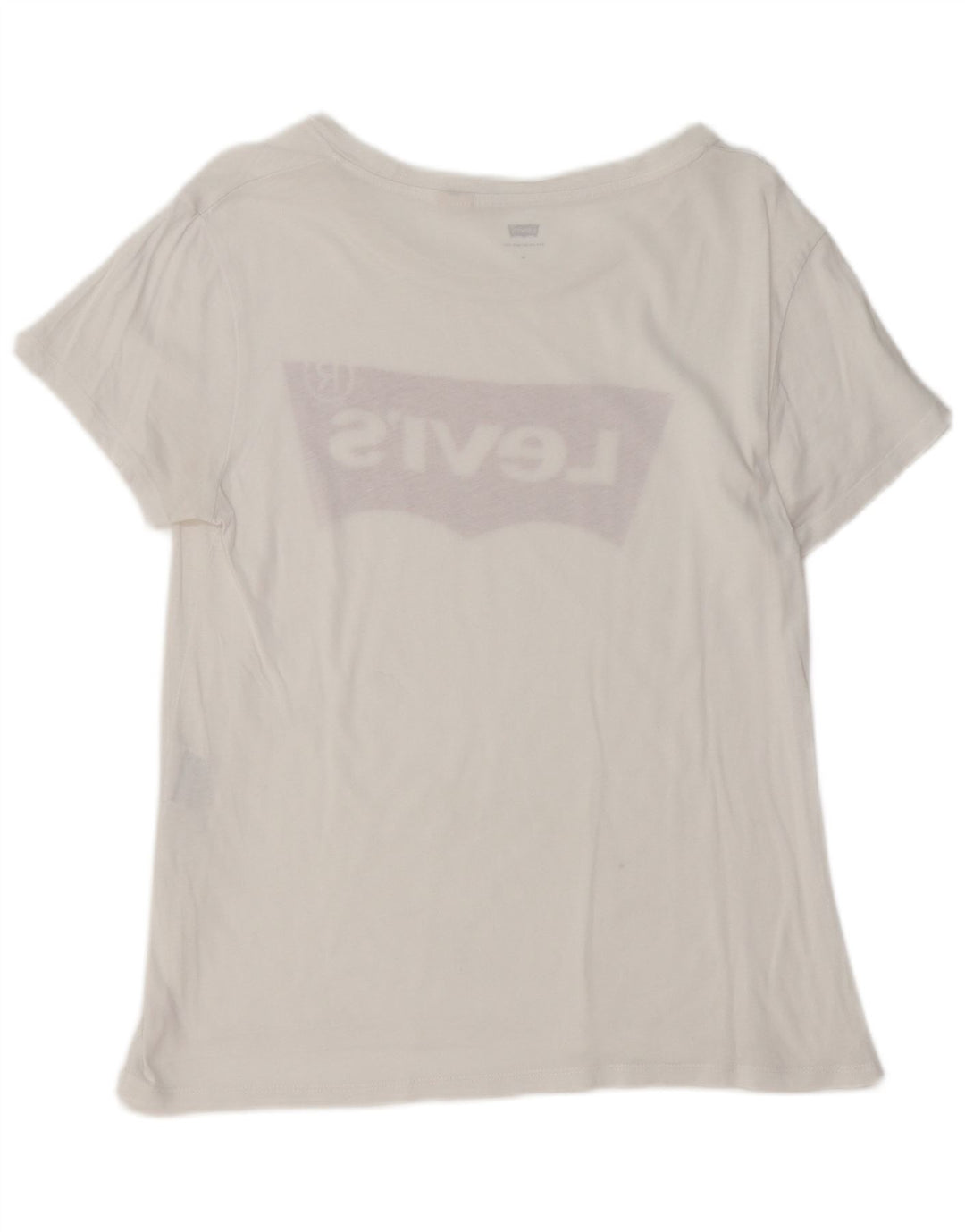 T-shirt grafica da donna LEVI'S Top UK 12 Medium White