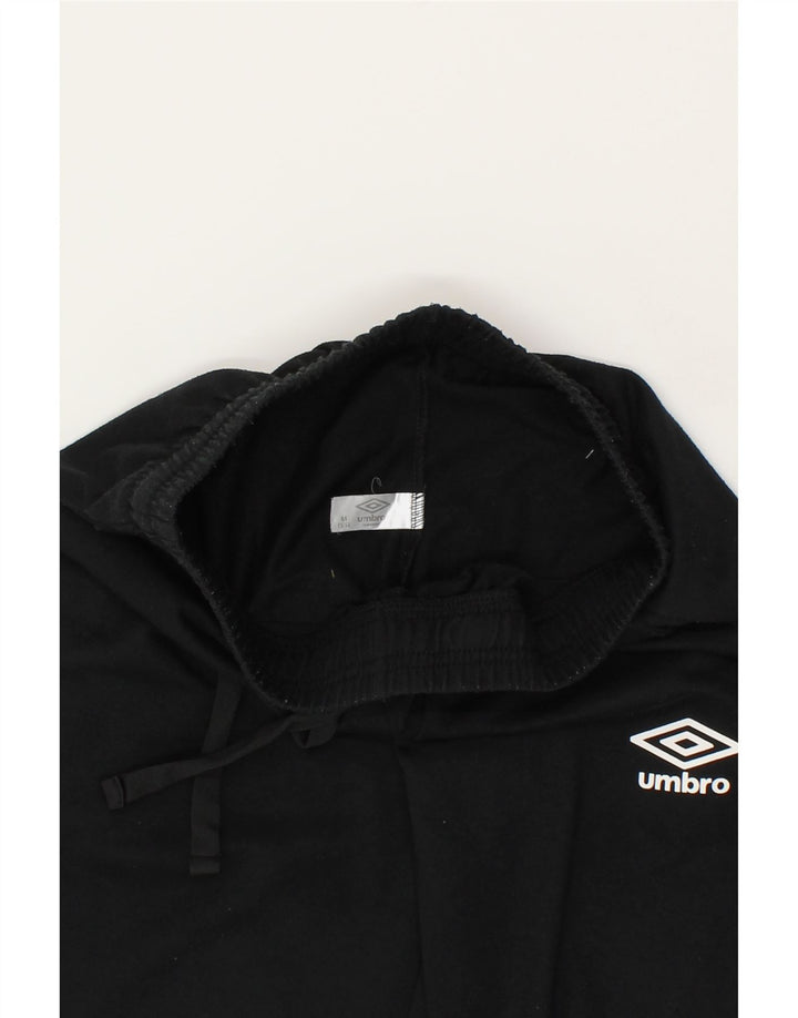 UMBRO Boys Tracksuit Trousers Joggers 13-14 Years Medium Black Cotton Vintage Umbro and Second-Hand Umbro from Messina Hembry 