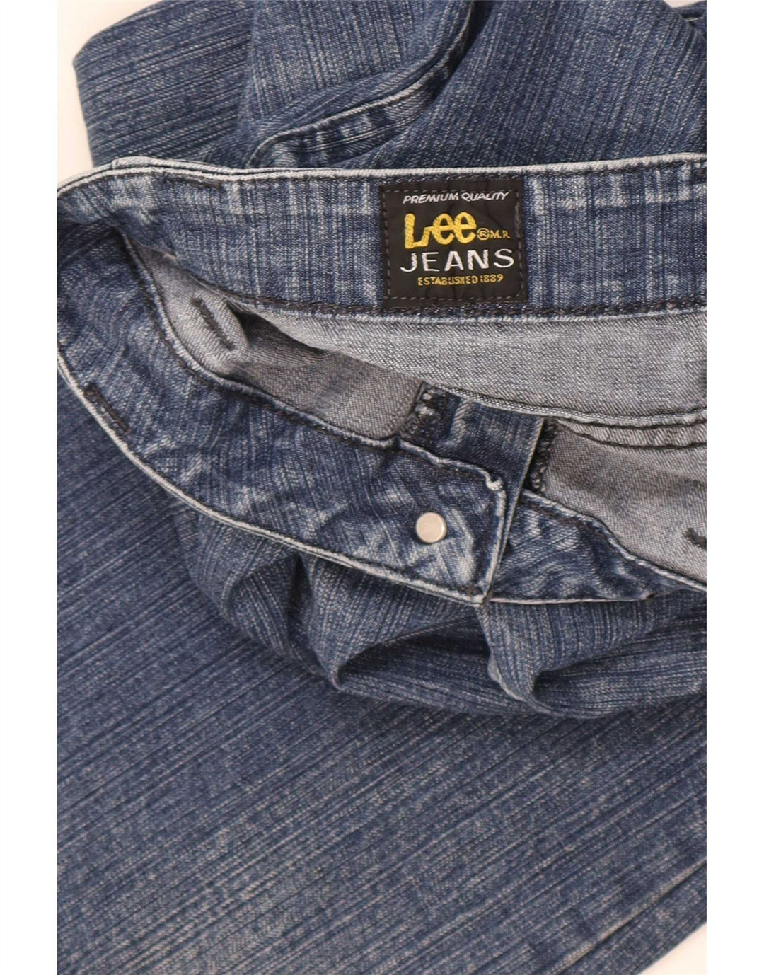 Jeans svasati Kiana da donna Lee W30 L31 cotone blu
