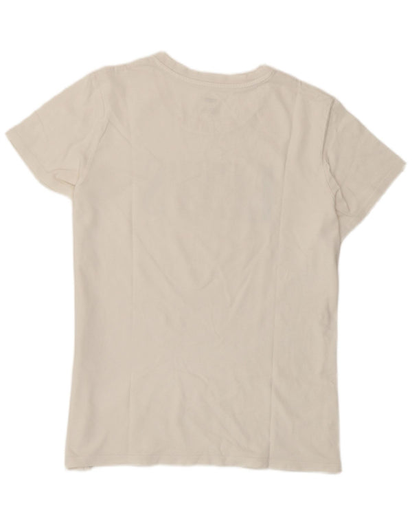 T-shirt grafica da donna Levi's Top UK 16 grande bianca