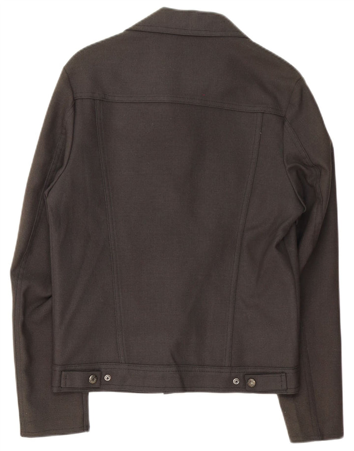 Giubbotto bomber vintage da uomo UK 34 XS grigio
