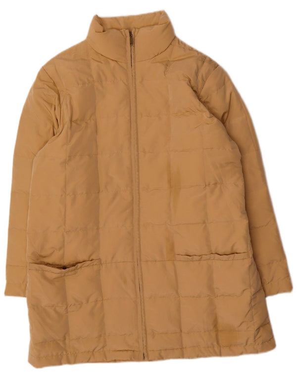 Giacca imbottita oversize da weekend da donna Max Mara UK 10 piccola gialla