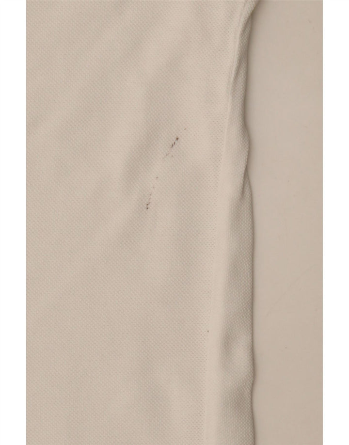 Polo Uomo KAPPA Large Bianca in Cotone