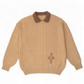 Maglione da uomo a collo alto Cacharel IT 52 Large Beige Lana