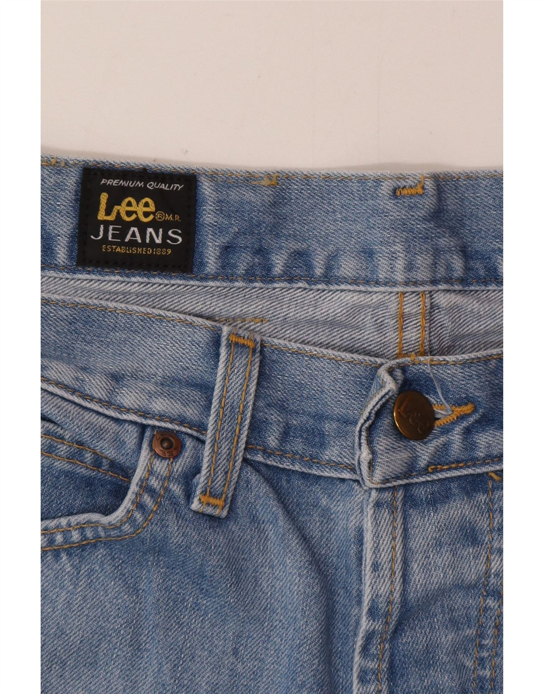 Jeans dritti da donna Lee W28 L28 Blu