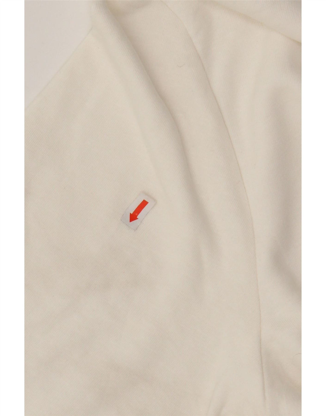 JACK & JONES Mens Graphic Sweatshirt Jumper Medium White Cotton