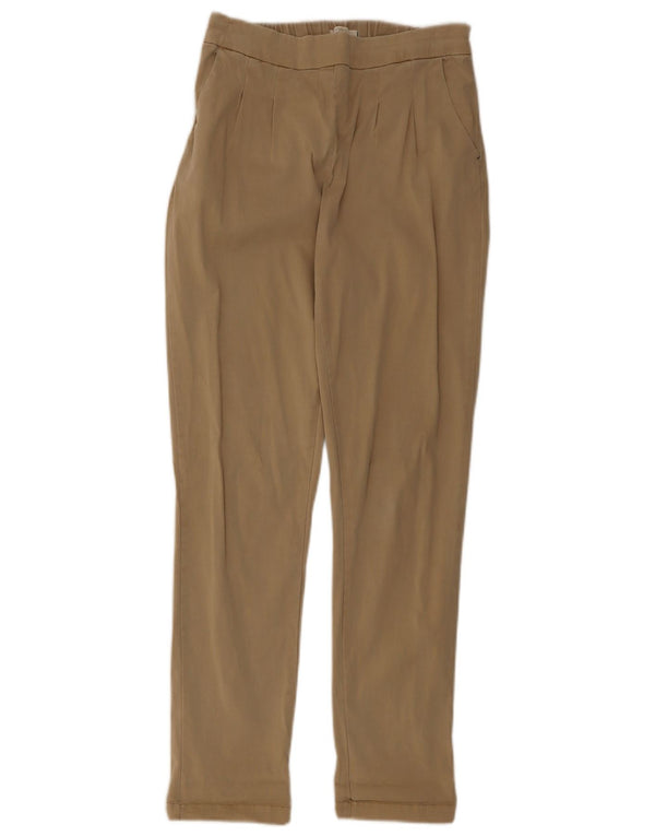 Pantaloni chino slim da donna White Stuff UK 10 Small W28 L29 Cotone beige