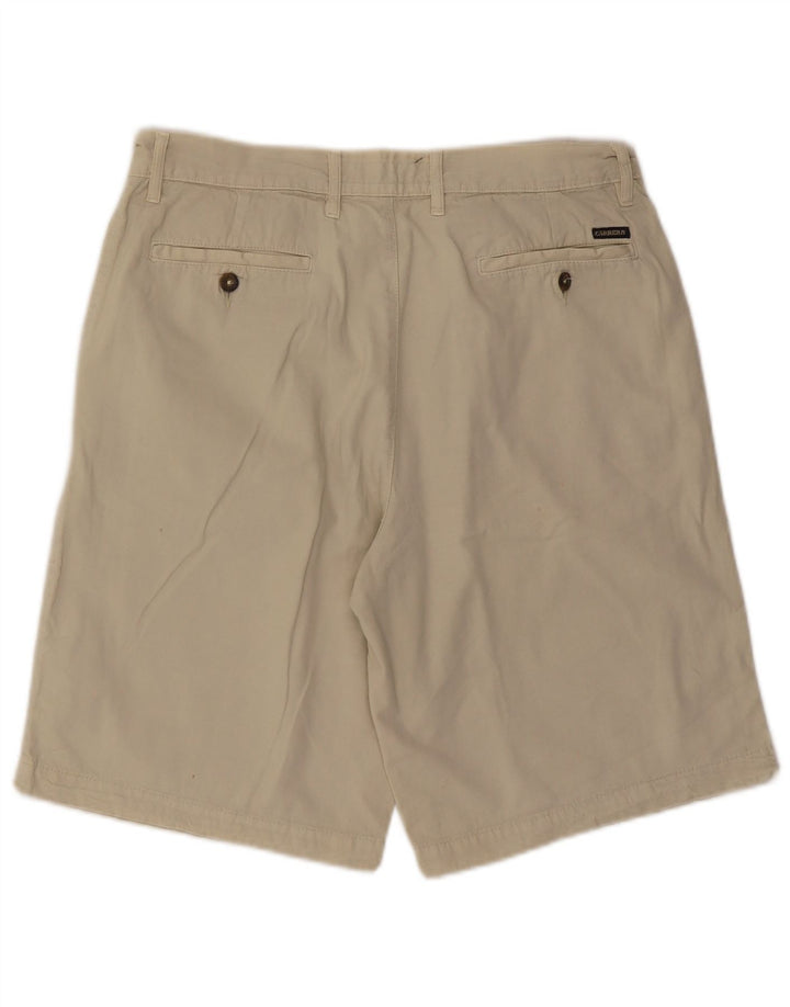 Pantaloncini chino con pegging da uomo Carrera W32 beige medio