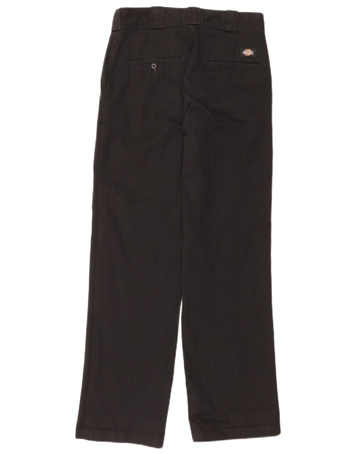 DICKIES Pantaloni chino dritti da uomo 874 dalla vestibilità originale W31 L32 neri