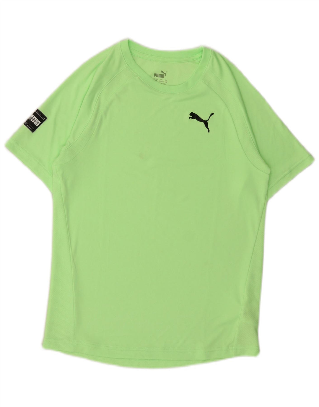 Set da 2 pezzi PUMA per ragazzi 13-14 anni Poliestere color block verde