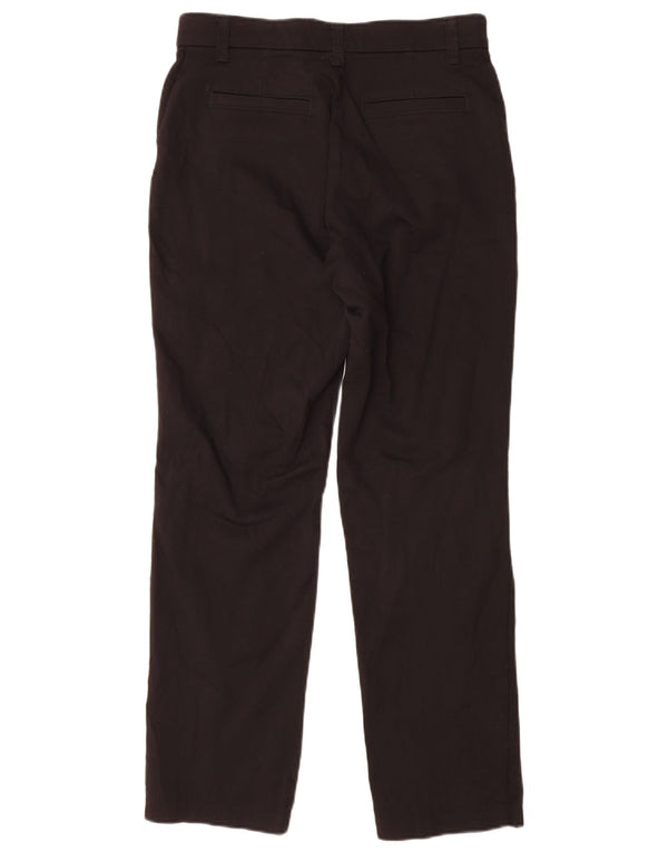 Pantaloni chino Lee da donna a vita media con vestibilità regolare US 8 Medium W30 L30 Neri