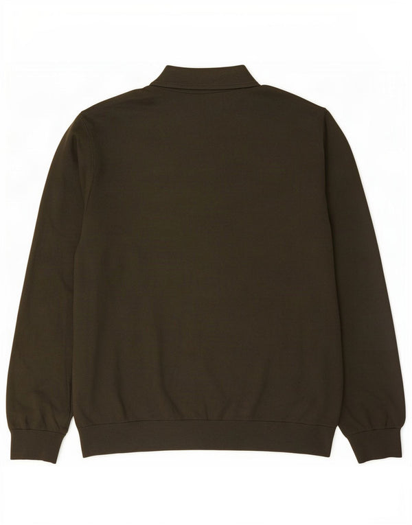 Maglione da uomo Marks & Spencer con collo alto XL cotone kaki