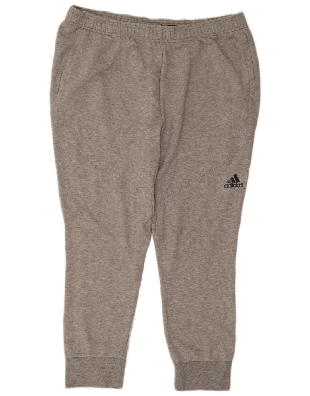 Pantaloni da tuta da uomo Adidas Joggers 2XL Poliestere grigio