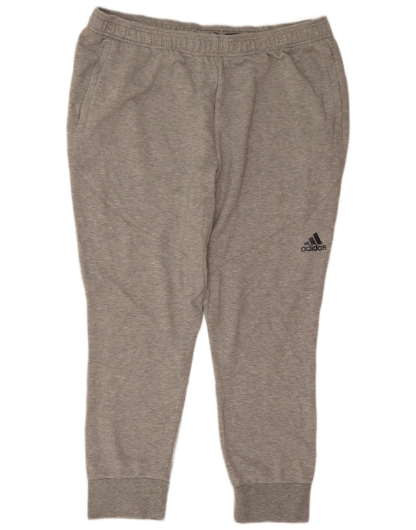 Pantaloni da tuta da uomo Adidas Joggers 2XL Poliestere grigio