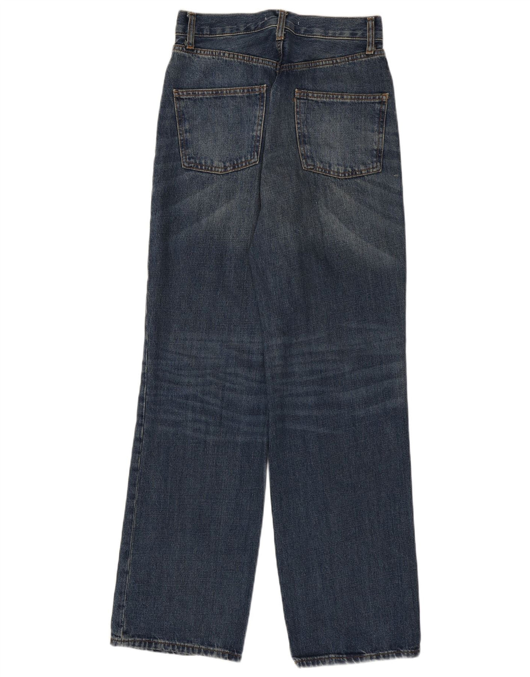 ZARA Womens Straight Jeans EU 34 2XS W24 L33 Blue