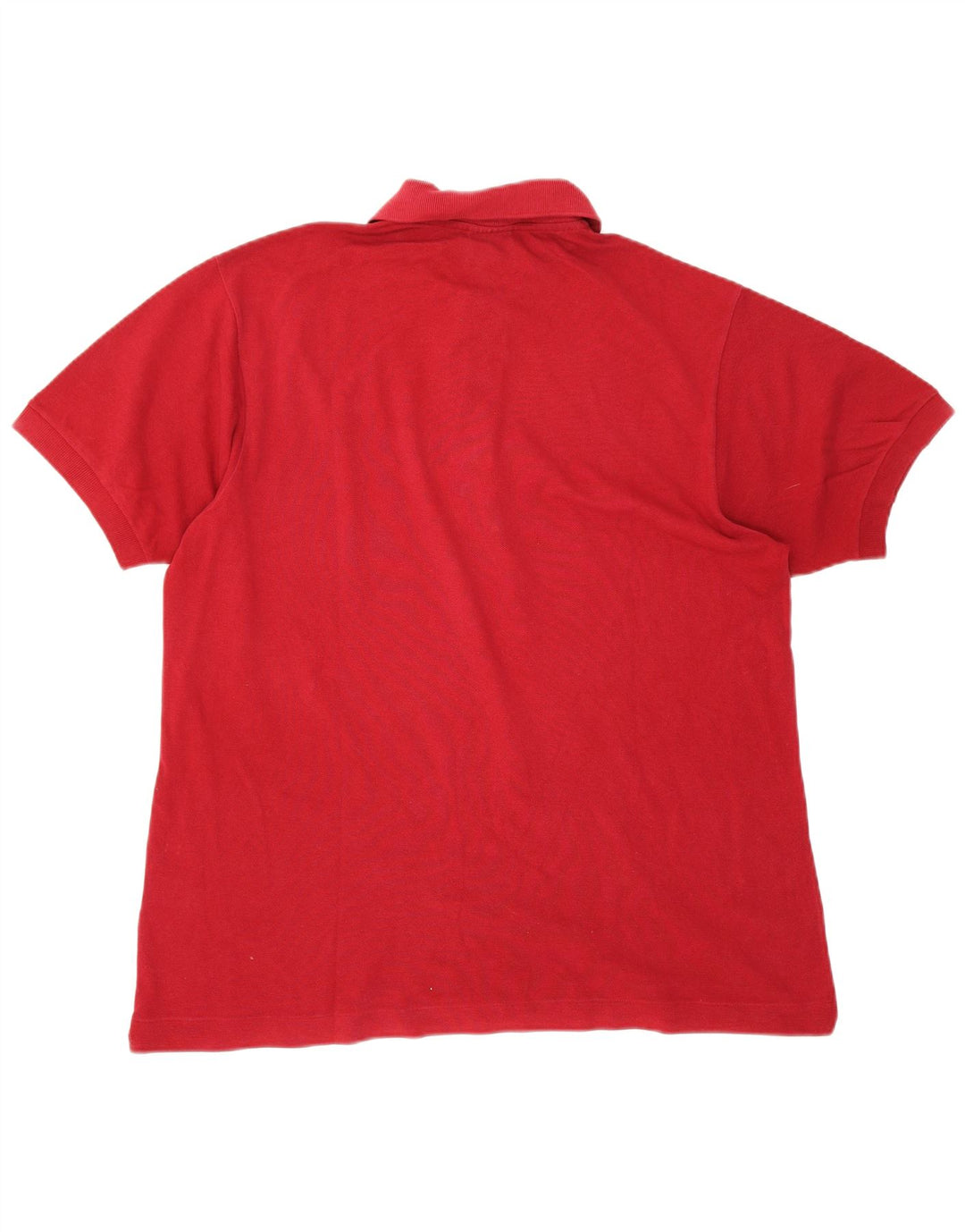 Polo da uomo Lacoste taglia 6 XL in cotone rosso