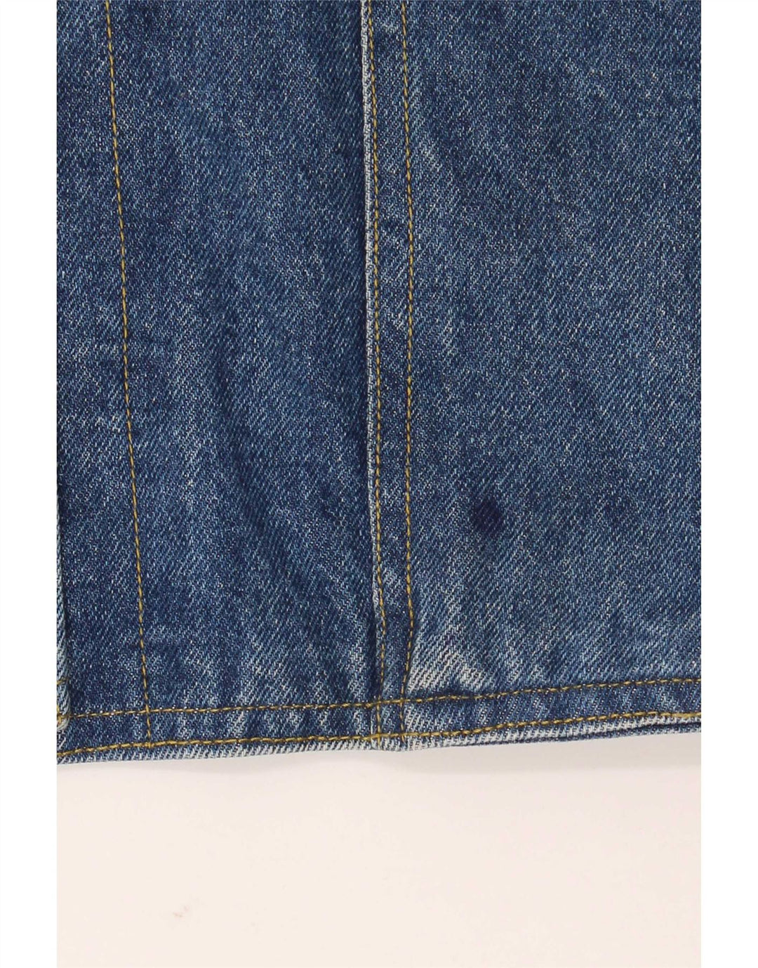 Giacca blazer in denim oversize da donna vintage a 2 bottoni UK 18 XL Blu