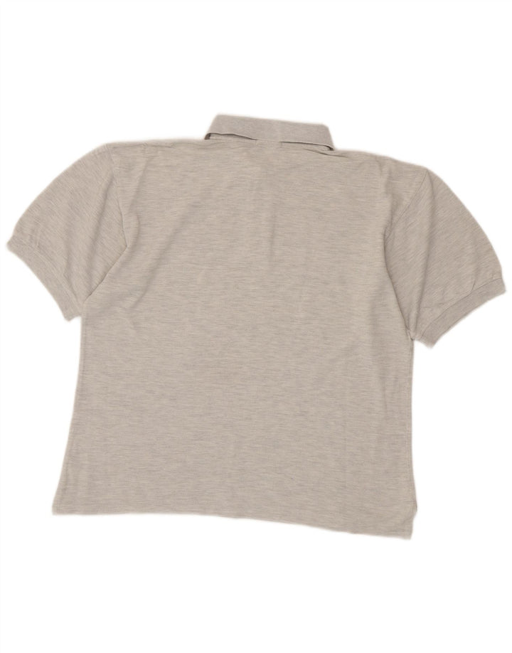 Polo da uomo BELFE & BELFE IT 48 Cotone screziato grigio medio