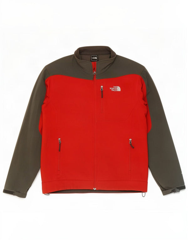 Giacca a vento da uomo The North Face UK 40 Large Red Colourblock
