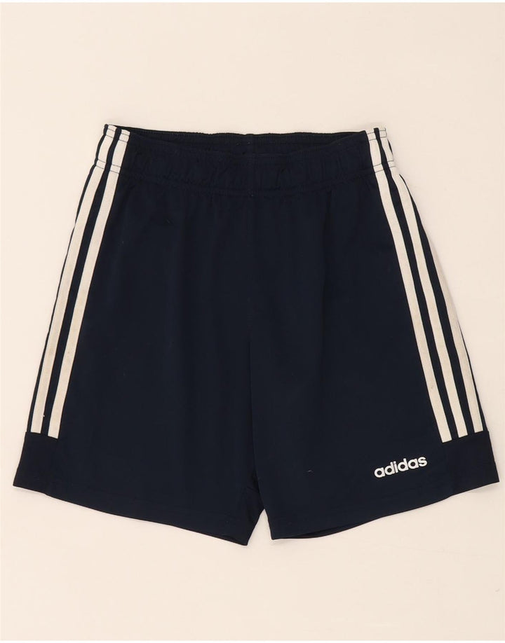 Pantaloncini sportivi Nike Climalite da ragazzo 11-12 anni in poliestere blu navy