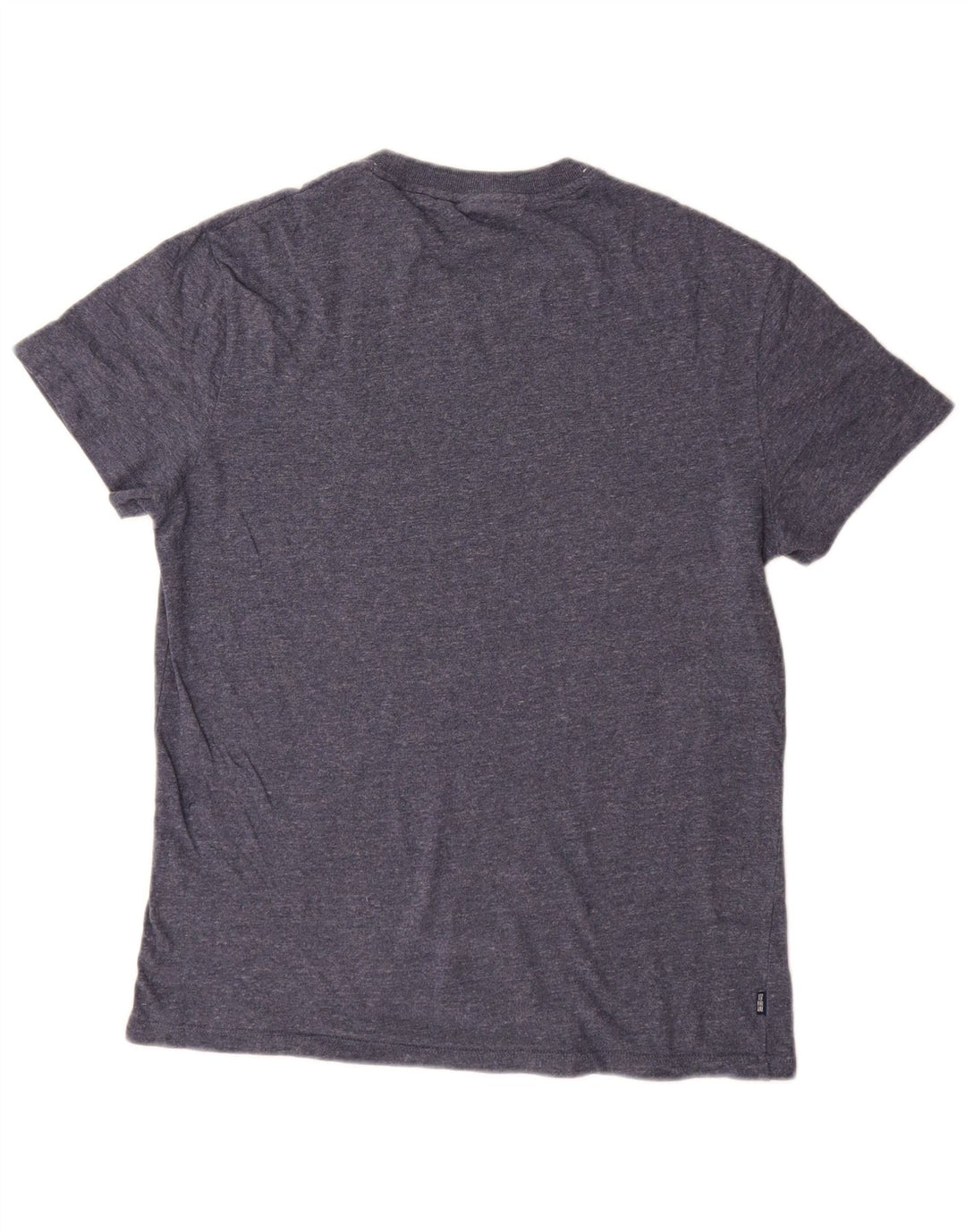 T-shirt da uomo Superdry Top in cotone blu navy medio