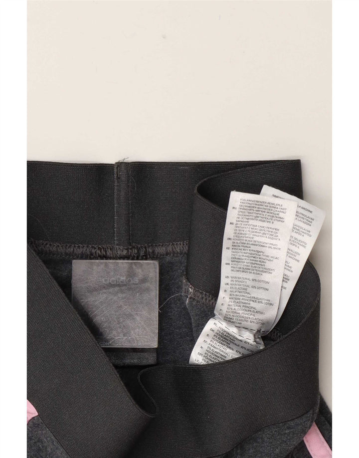 Leggings Adidas da donna UK 10 piccolo cotone grigio