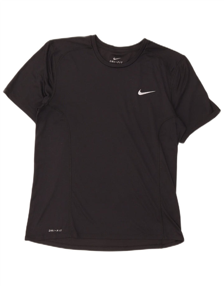 T-shirt da donna Nike Dri Fit Top UK 14 grande nera
