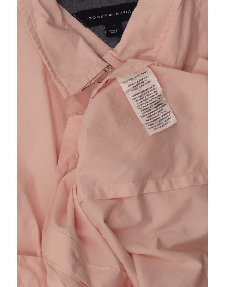 Camicia da donna Tommy Hilfiger UK 10 piccola in cotone rosa