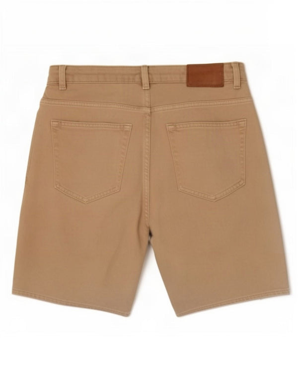 Pantaloncini di jeans da uomo Zara EU 40 medi W31 cotone beige