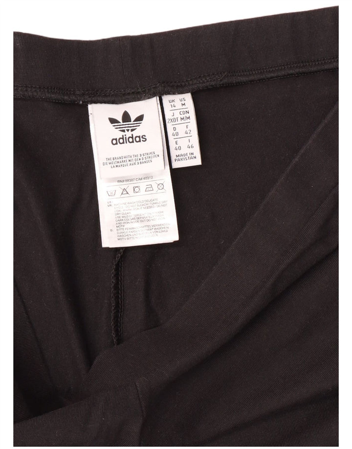 Leggings Adidas da donna UK 14 cotone medio nero