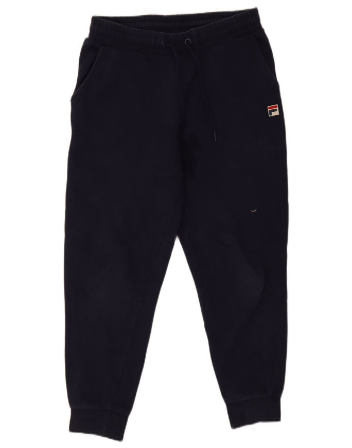 Fila Pantaloni da tuta da uomo Joggers Small Blu Navy Cotone