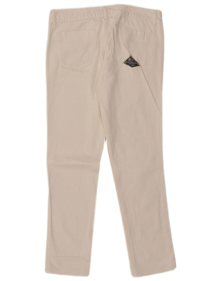 Jeans slim da donna Roy Rogers W30 L31 cotone bianco