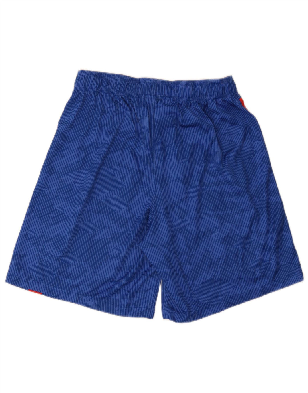 Pantaloncini sportivi da uomo Nike Dri Fit modello astratto, grandi blocchi di colore blu