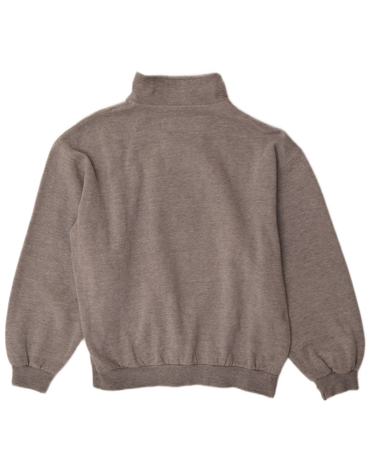 DIADORA Felpa con grafica oversize da donna UK 14 Grigio medio